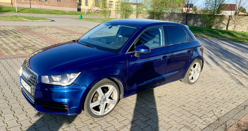 Audi A1 cena 38900 przebieg: 131000, rok produkcji 2016 z Koziegłowy małe 37